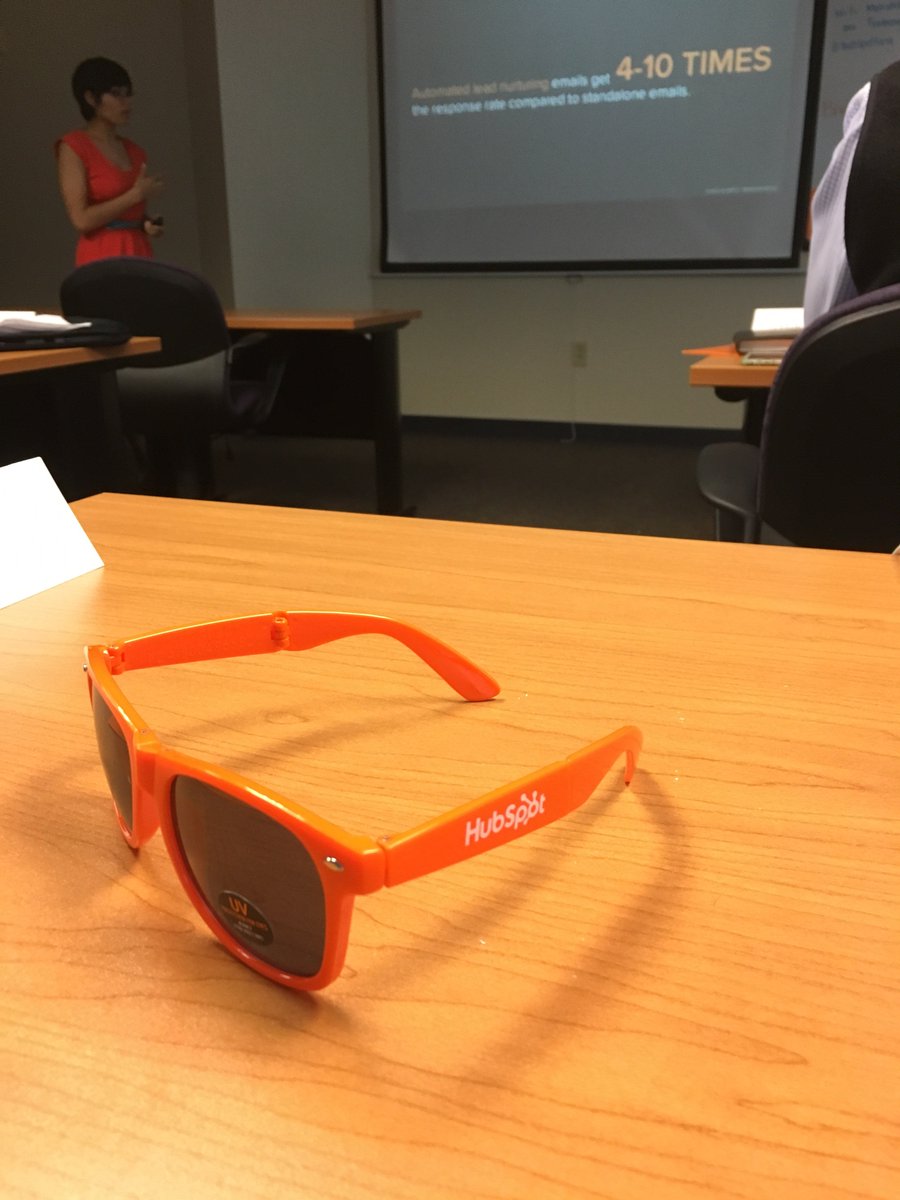 petemikeal's tweet image. Last day of @HubSpot Marketing training and getting some swag just in time for the sun to come out!  #hubspotting #thankgodforsunshine