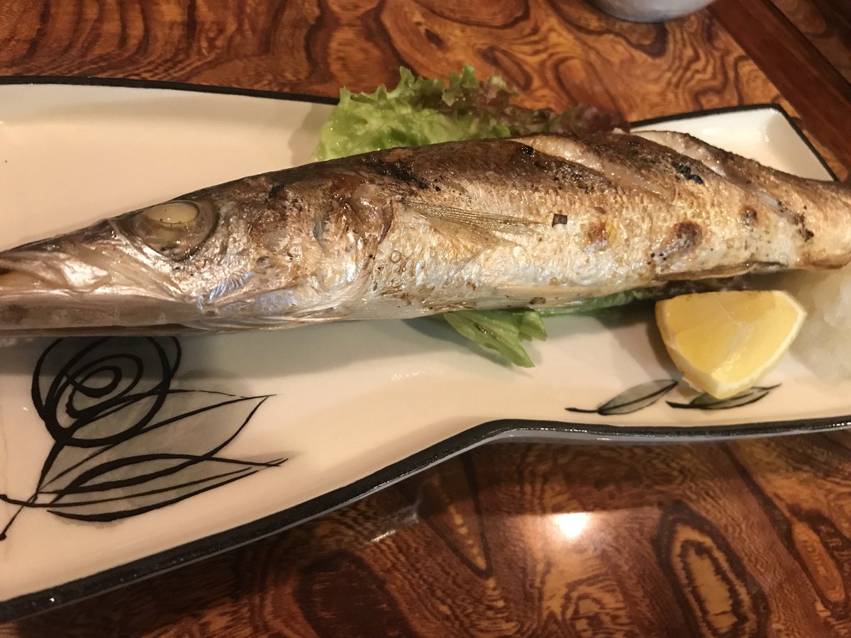 カマスの塩焼き カマスの塩焼き