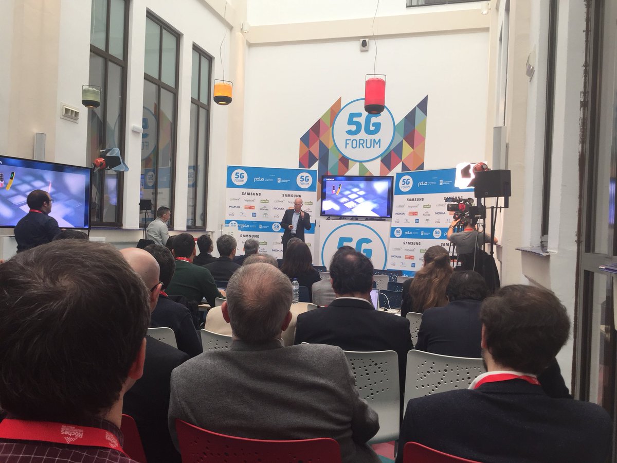 DISTORAGE_CDTI's tweet photo. @Nokia en la keynote de Ignacio Gallego en @5G_FORUM https://t.co/9jygiHdnxD