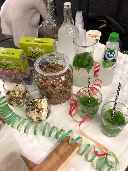 orklafinland's tweet photo. Tänään mukana #foodformedia2018 tapahtumassa. #vappubrunssi'ssa monenmoista herkkua tarjolla. #panda #taffel #pauluns #funlight #kantolan #abbasilli #ginsilli #wasabiballs #grandiosa #freefromfellows #paleogranola #juuresnäkkäri https://t.co/KVmDPLTjzy
