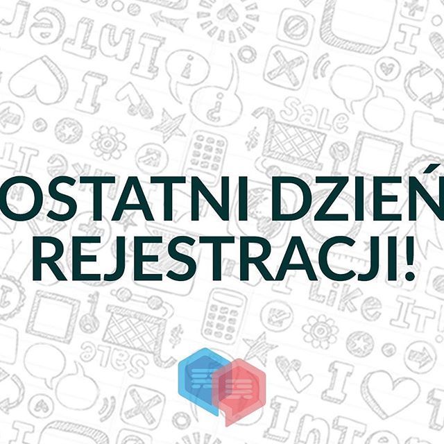 Blogotok's tweet image. Kochani! 💙 to ostatnia szansa na rejestracje! 😉 blogotok.pl #blogotok #blog #bloger #event #blogerevent
