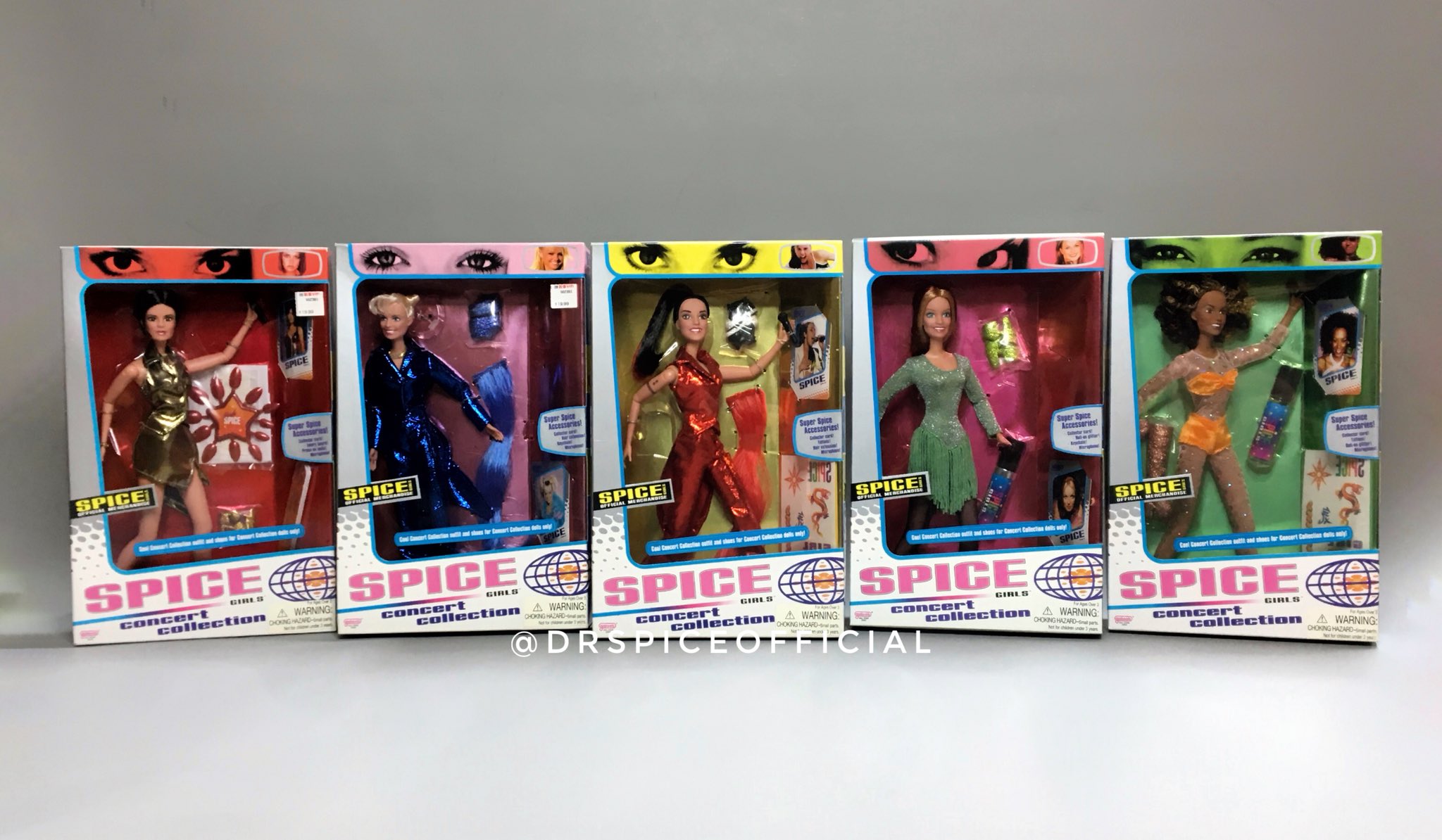 Spice girl hotsell doll set