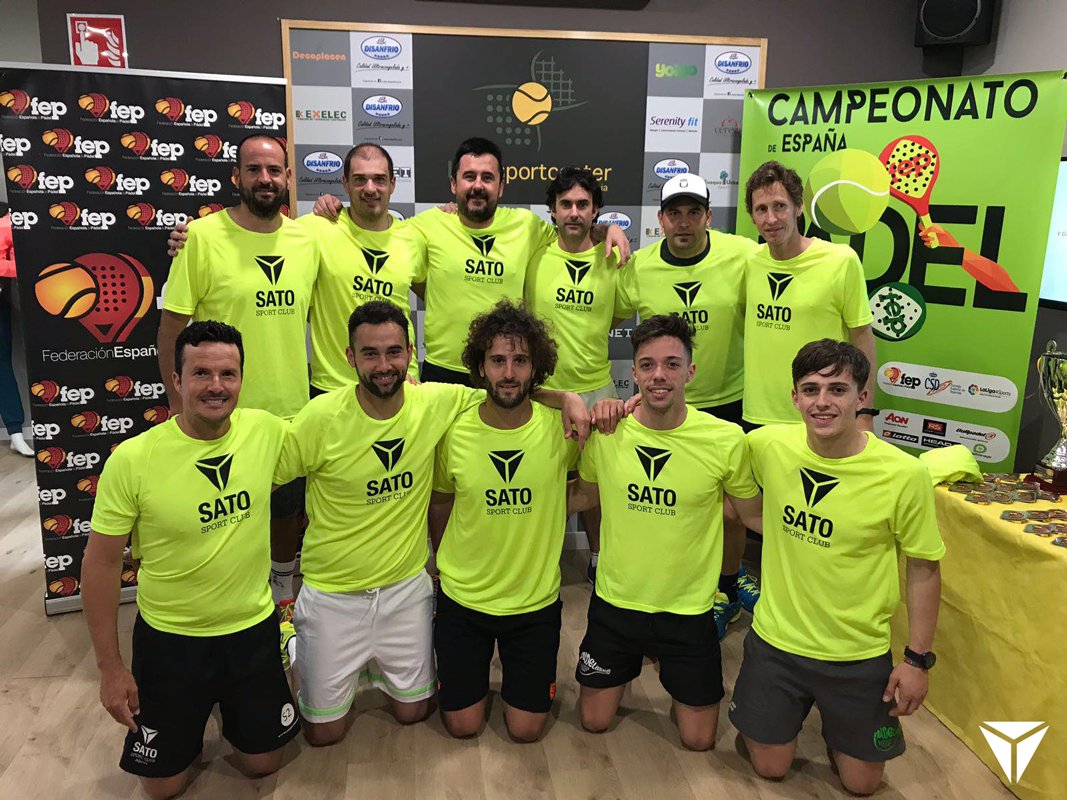 El equipo de pádel SATO SPORT ha estado este fin de semana en el Campeonato de España por Equipos. ¡Grandes!🎾 

#TengoLoQueQuiero