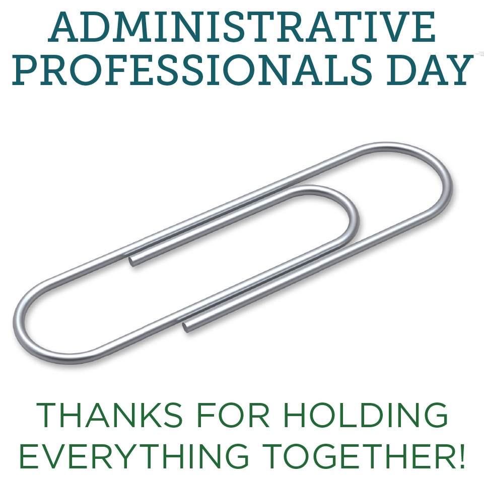 RankinSchools's tweet photo. Administrative Professionals hold us together and make sure our schools and offices run efficiently! We appreciate their hard work more than they know! #AdministrativeProfessionalWeek #RCSDg2b https://t.co/x65s3eCi8F
