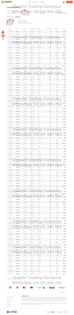 WaqasRiazPk's tweet image. #Trade like professionals #Consistent_wining_on_REAL_Account

@Learn Professional #Binary_Options_Trading with #WaqasRiaz
WhatsApp +923213401162