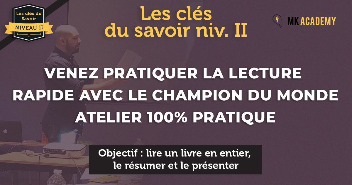 mohkoussa's tweet image. FORMATION #LECTURE_RAPIDE - NIV 2 Paris
DATE: mardi 1er mai
🔽 programme en vidéo:  buff.ly/2vK6yMb
📧Infos buff.ly/2pdtWfG