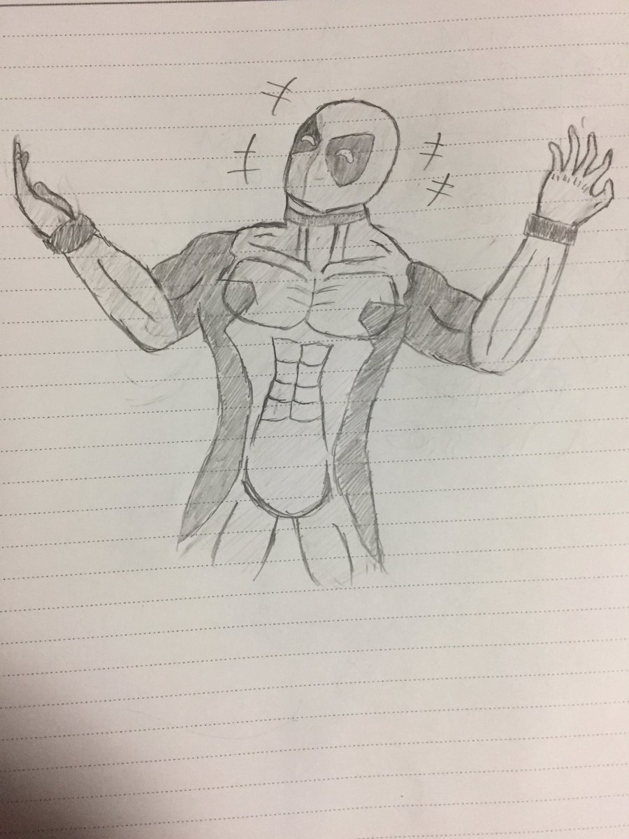 上機嫌なデップー 