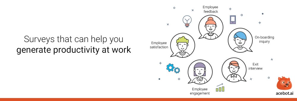 Acebot On Twitter Converse With Your Employees To Know What - converse with your employees to know what drives their productivity switch to acebot s chatbot led surveys embedded with emotion ai now