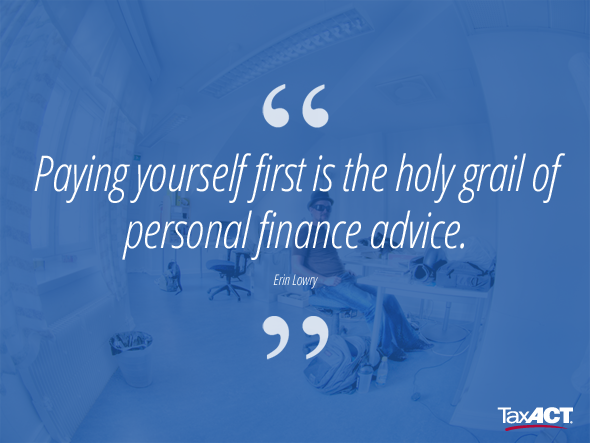 Wise words to remember each payday! #Savefirst