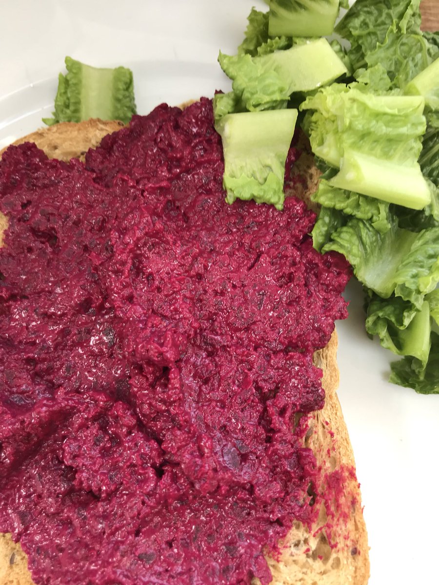 KateShirazi's tweet photo. I made this beetroot hummus. It’s so beautiful- and very delicious. #notjustcake #makesyourweepink https://t.co/dAudDLmgpb