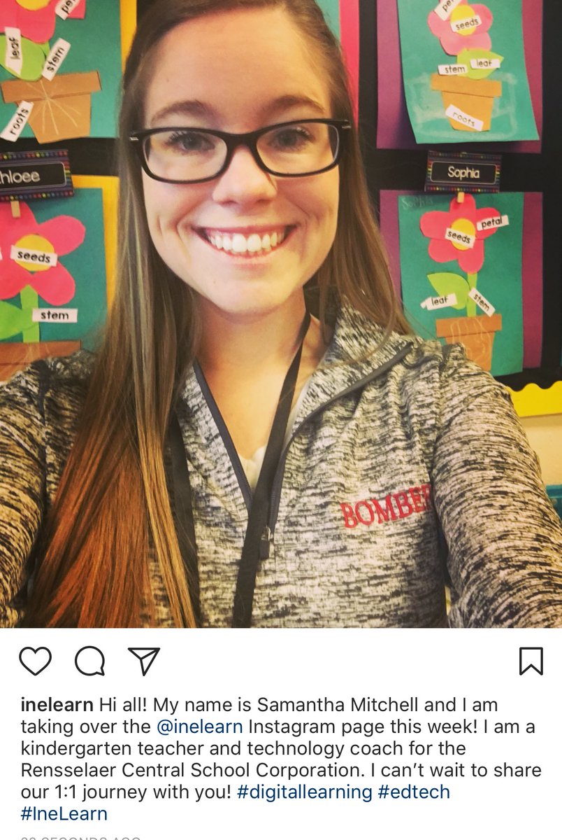 MsMitchell04's tweet photo. Iโm taking over the @INeLearn Instagram page this week! I would love if youโd follow our story! #rcpssuccess https://t.co/CLeSGDaqjd
