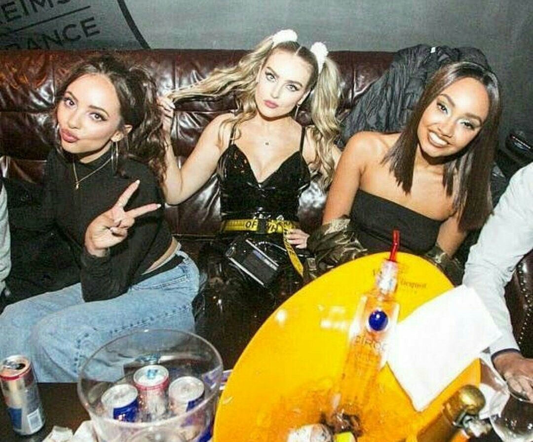 mixermanagement's tweet photo. New Photo Of Jade,Perrie and Leigh Anne Out Partying in Japan last month!! @LittleMix -Nathan 💛 https://t.co/5wX8XlxKbl