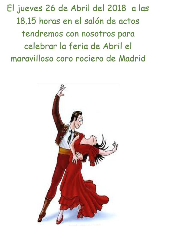 FNSCamino's tweet photo. Este jueves en los cumpleaños de #RESCONSC disfrutaran de un coro rociero https://t.co/EIFdMGG3cK