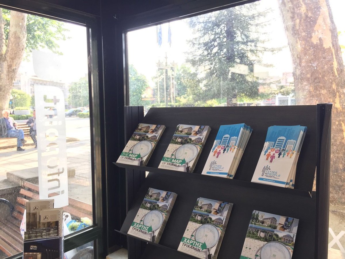 c4p_project's tweet photo. #C4P hosted a workshop organised in the frame of the @ELVITEN_EU project in Trikala on 18 April 2018. If you missed it, ask our @etrikala team and visit the local #CitizenMobilityLab! https://t.co/fLMuKI4VKd