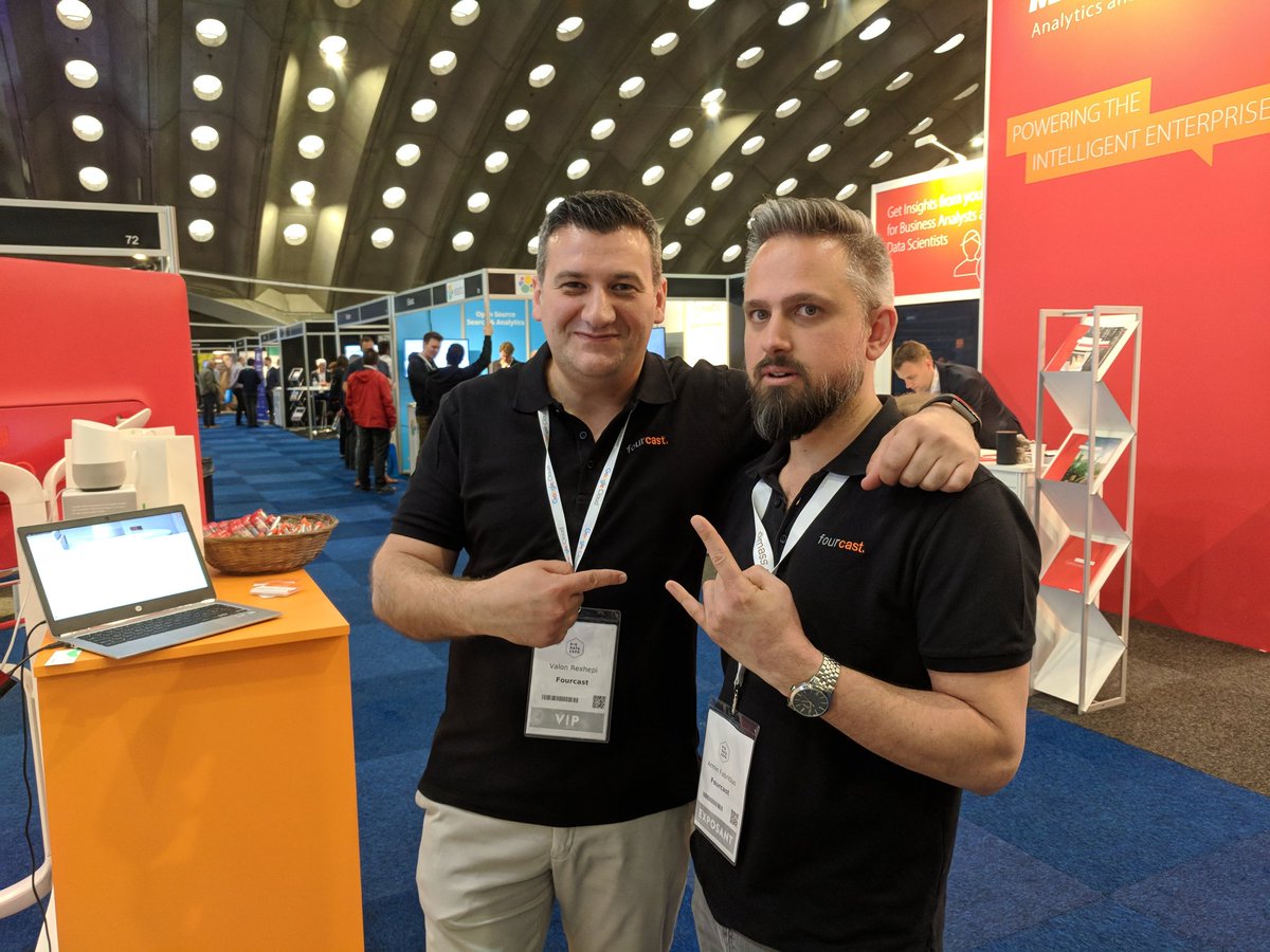 vrexhepi's tweet photo. Half way through day one of #bigdataexpo in Mechelen at the #fourcastio booth! Come and visit us to learn how #GoogleCloud can make your organization go Data Driven! https://t.co/VsrxbMnFZ8