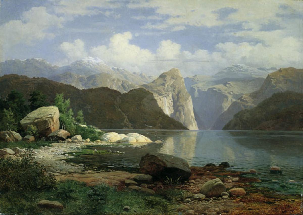 The landscapes of Norway in the painting of Georg Saal (1817-1870). 
