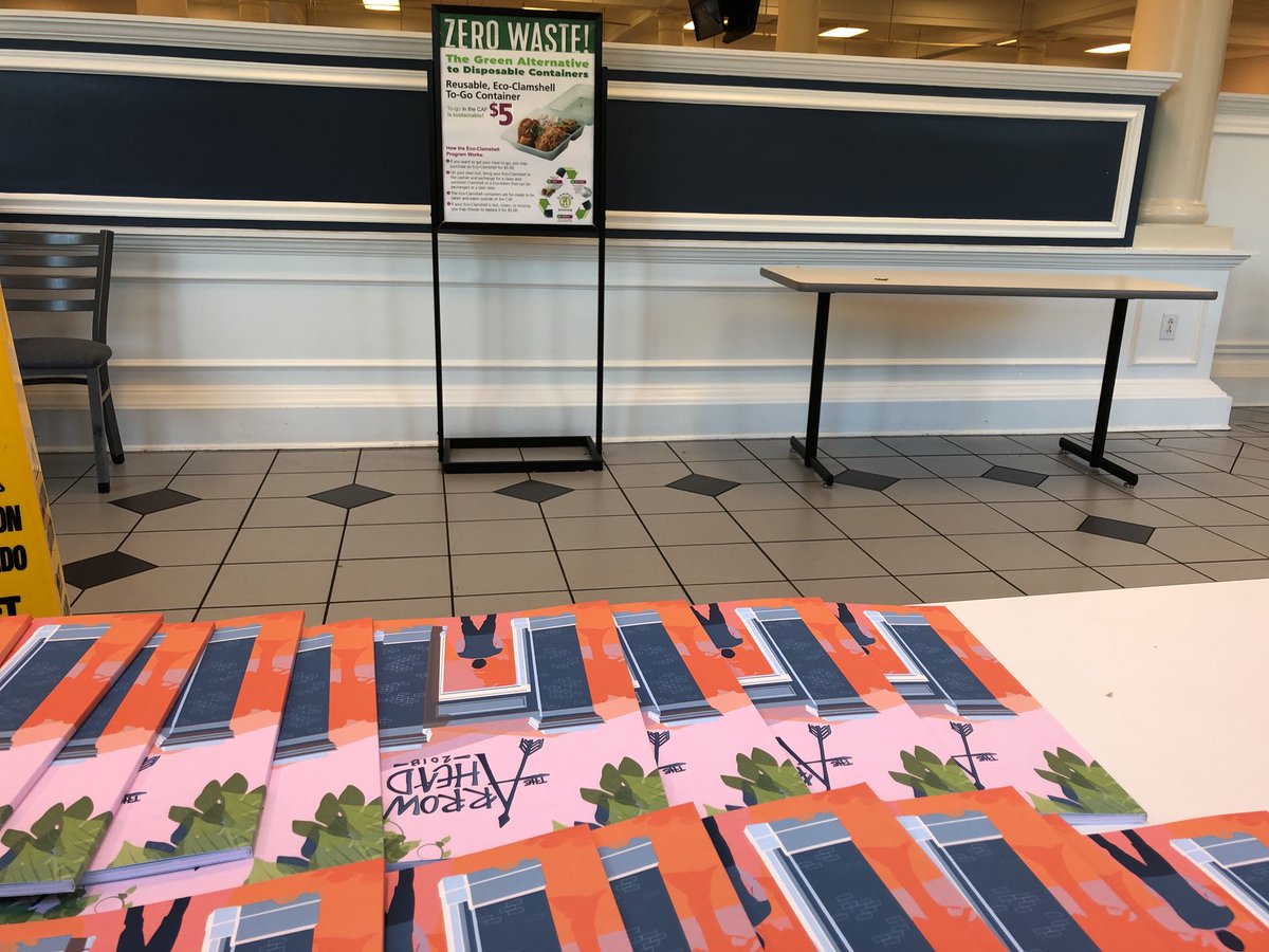 arrowheadatmc's tweet photo. COME GET YOUR ARROWHEAD in the Caf from 7-10 this morning!!! https://t.co/o1Z2LCxmY2