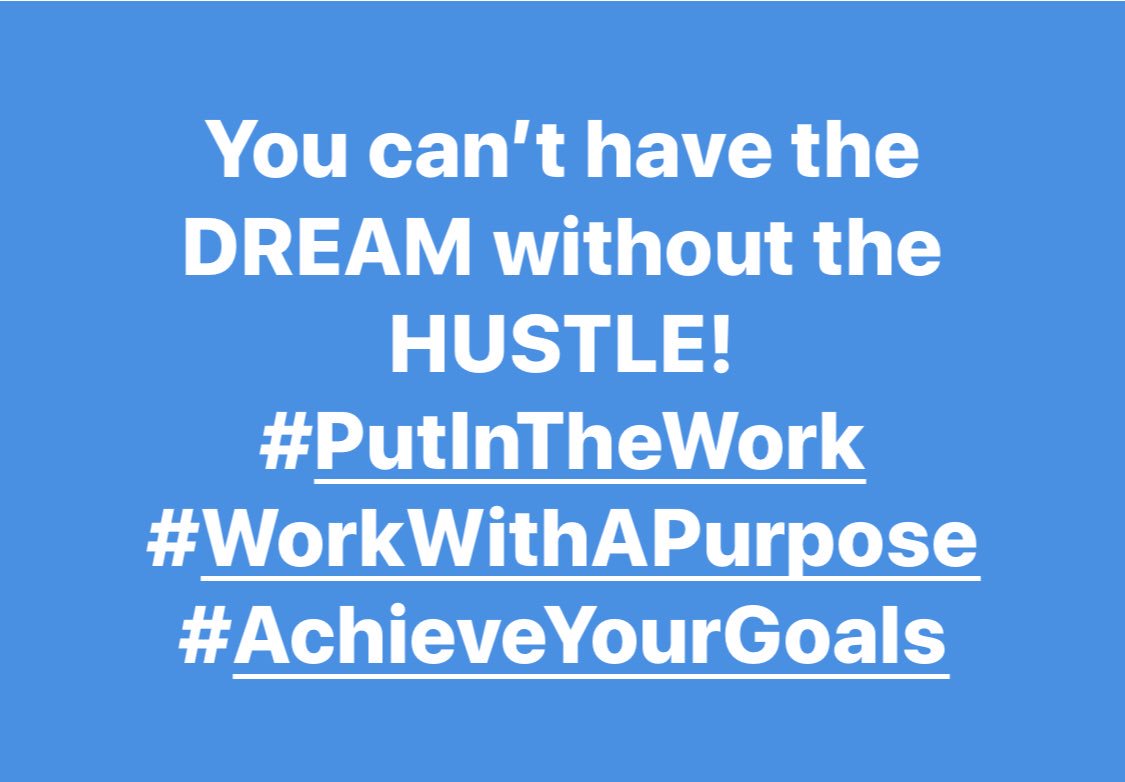 You have to give up something (sacrifice something) in order to achieve your goals/dreams.