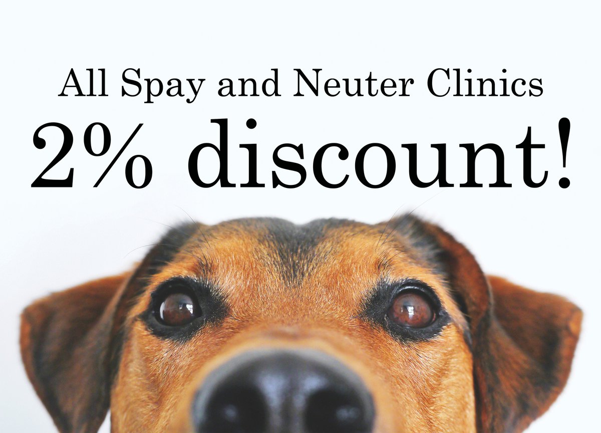 LaBoitInc's tweet photo. We are supporting our #SpayNeuter groups with our current promotion!
2% off your total when you order a #LaBoit Spay and Neuter, #Adoption or #AnimalTransport unit! Contact us for a #FreeQuote! 800-776-9984 https://t.co/yKXKL0FTM1