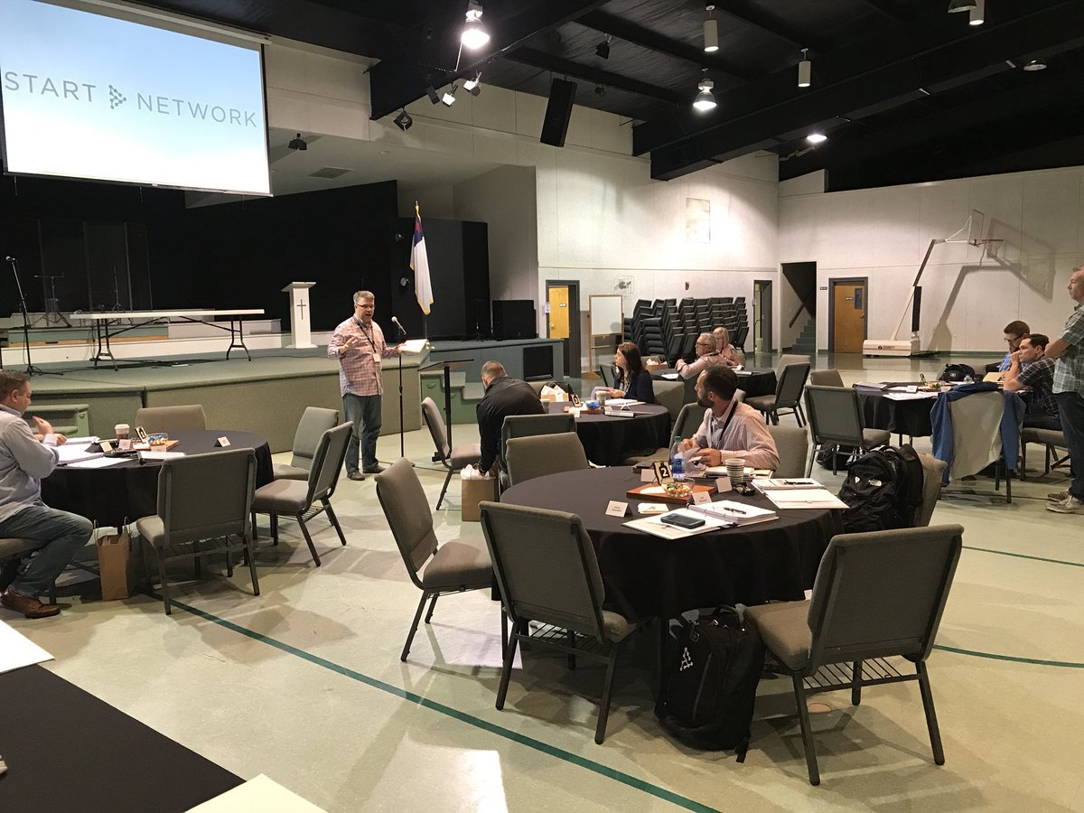 JayHardwick's tweet image. . @cliffmarshall going over final notes w/ our @StartNetworkSC assessors before candidates arrive. Grateful for these leaders investing in the next generation of @SCBaptist church planters/replanters.