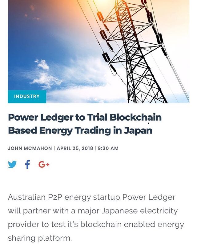 tokenizedAM's tweet image. #PowerLedger begins trials of their innovative peer to peer energy trading platform, after partnering with a Japanese energy firm. #TAM #TokenizedEnergy #TokenizedData #TokenizedAssetManagement #Blockchain $BTC $ETH $POWR #FinTech #P2P #TokenizeTheWorld