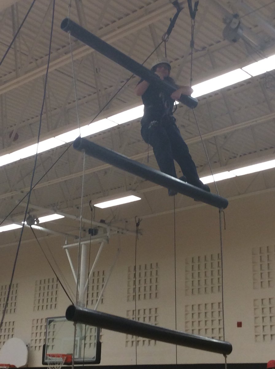 SJDBPhysEd's tweet photo. @NewHeightsClimb is baaaack! https://t.co/rl3X390oTH