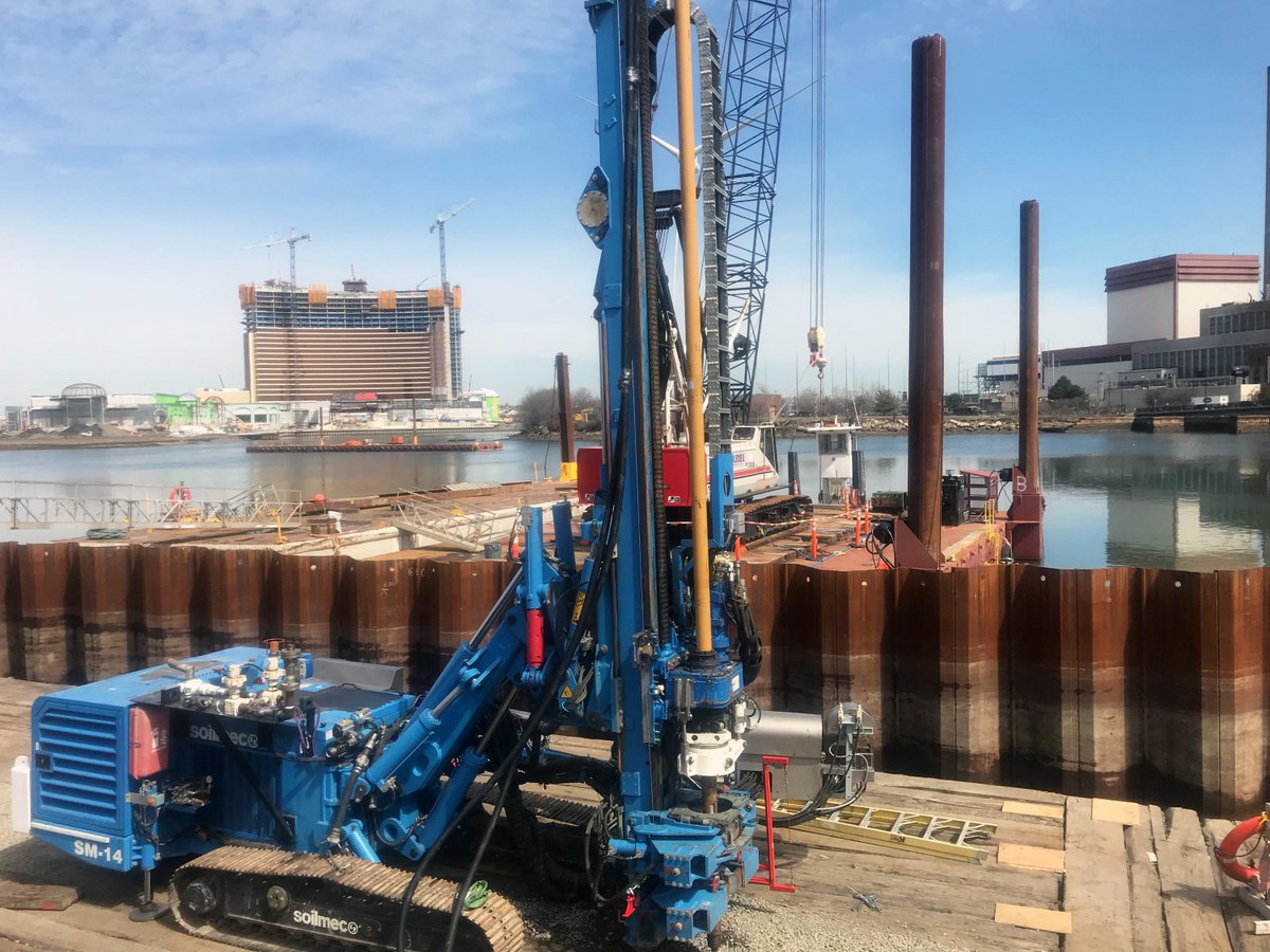 CHARLESTOWN #MBTA BUS FACILITY PROJECT UNDERWAY-
CHECK OUT #WYNNBOSTONHARBOR IN THE BACKGROUND!