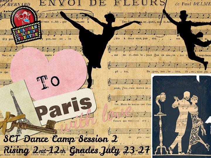 Bonjour! Brush up your French and your dance moves at our second Dance Camp, featuring ballet, pantomime, circus, contemporary, and of course, the can-can! Follow the link for more info! 

savannahchildrenstheatre.org/summer-camps/