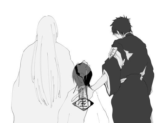 Rukia spent most of her morning drinking tea and attending to the mountain of paperwork that needed doing with some help from her lieutenants as well as the occasional doodle of Chappy. It had become a routine that she had gotten used to during the time she had become captain.