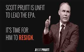 EJinAction's tweet photo. You are dangerous to people’s health! It’s time to go!#BootPruitt https://t.co/yuIKzyjQyv
