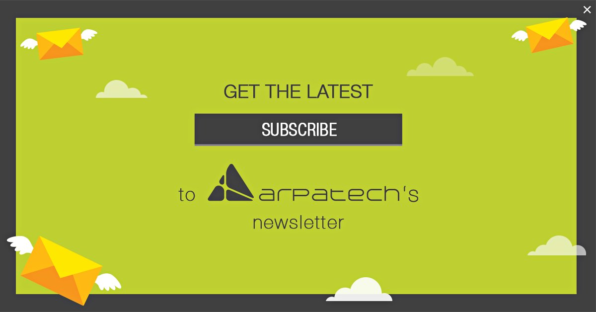 arpatech's tweet image. Get techy with us
Subscribe to our letter for latest updates from the blog.
arpatech.com/blog/
#newsletter #getthelatest