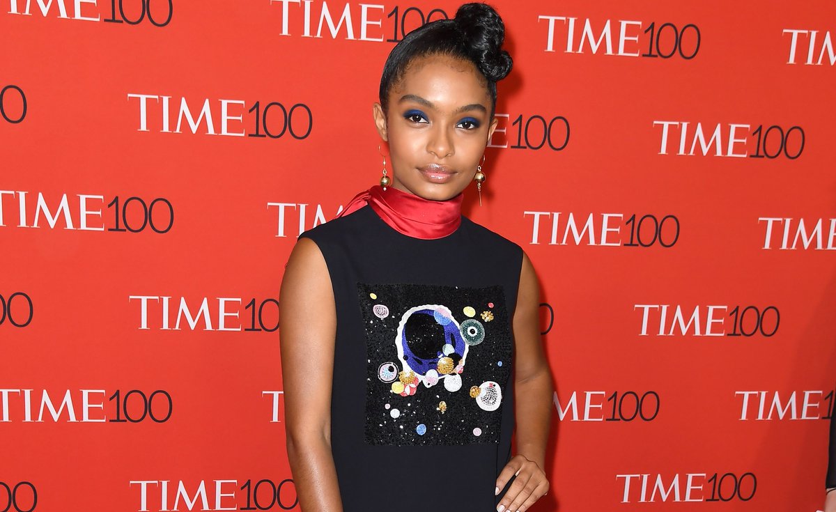 arabnews's tweet photo. Actress @YaraShahidi shines at #TimeGala https://t.co/qmTzw66IZH https://t.co/gFHbGqoMqI