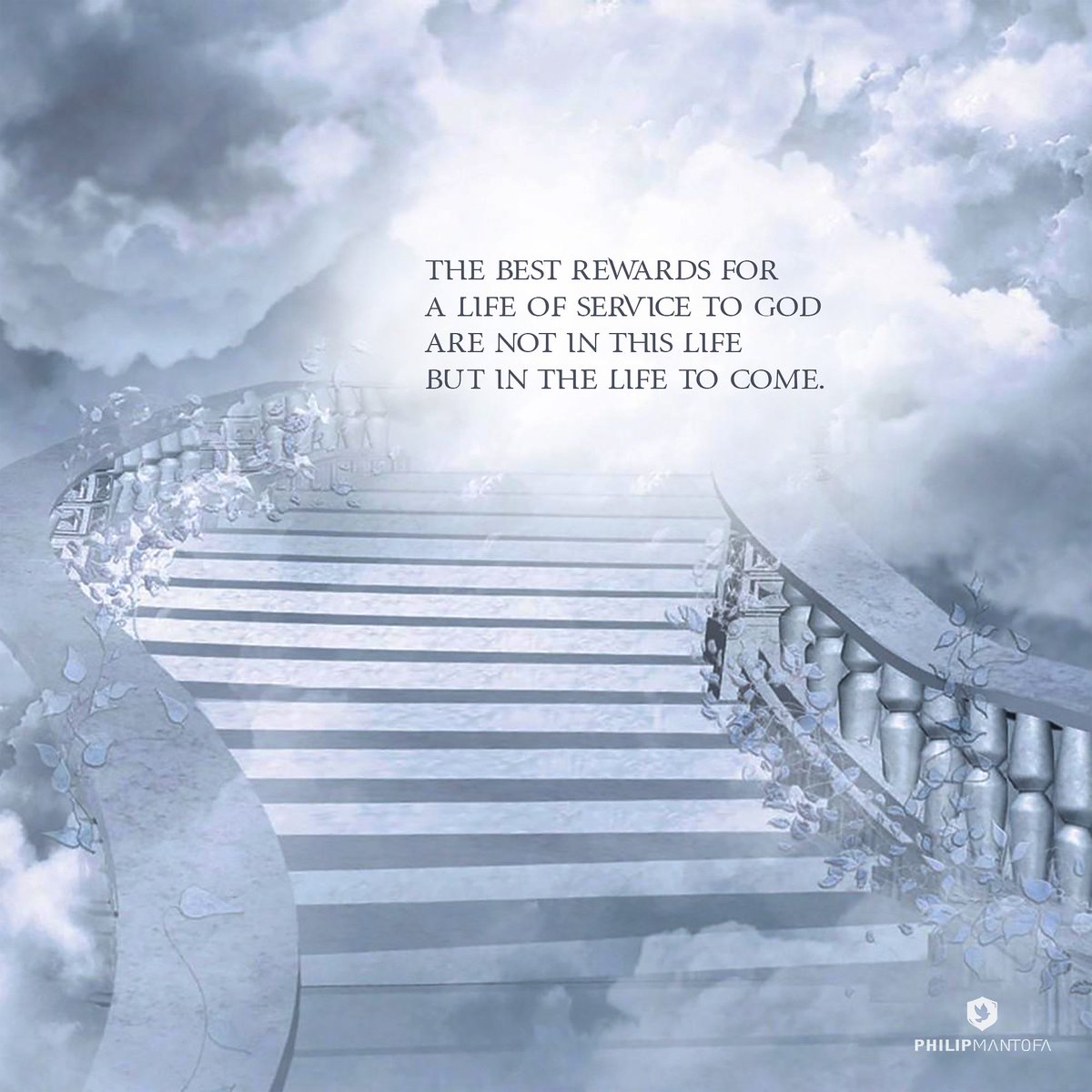 Upah terindah bagi sebuah kehidupan yang melayani Tuhan bukanlah di hidup yang sekarang tetapi di hidup yang akan datang.

#amsalkehidupan
#proverbsforliving