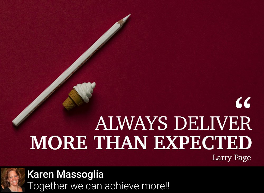 What ideas do you have that would knock it out of the park for you?