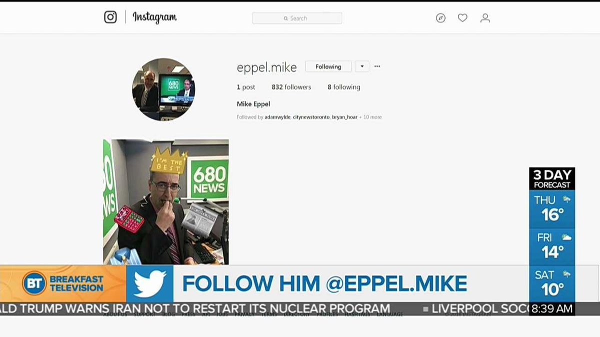 It only took a few hours for @eppman  to absolutely crush the 500 Instagram followers goal ow.ly/xiHZ30jFDZ4 https://t.co/SNvJOONeqk