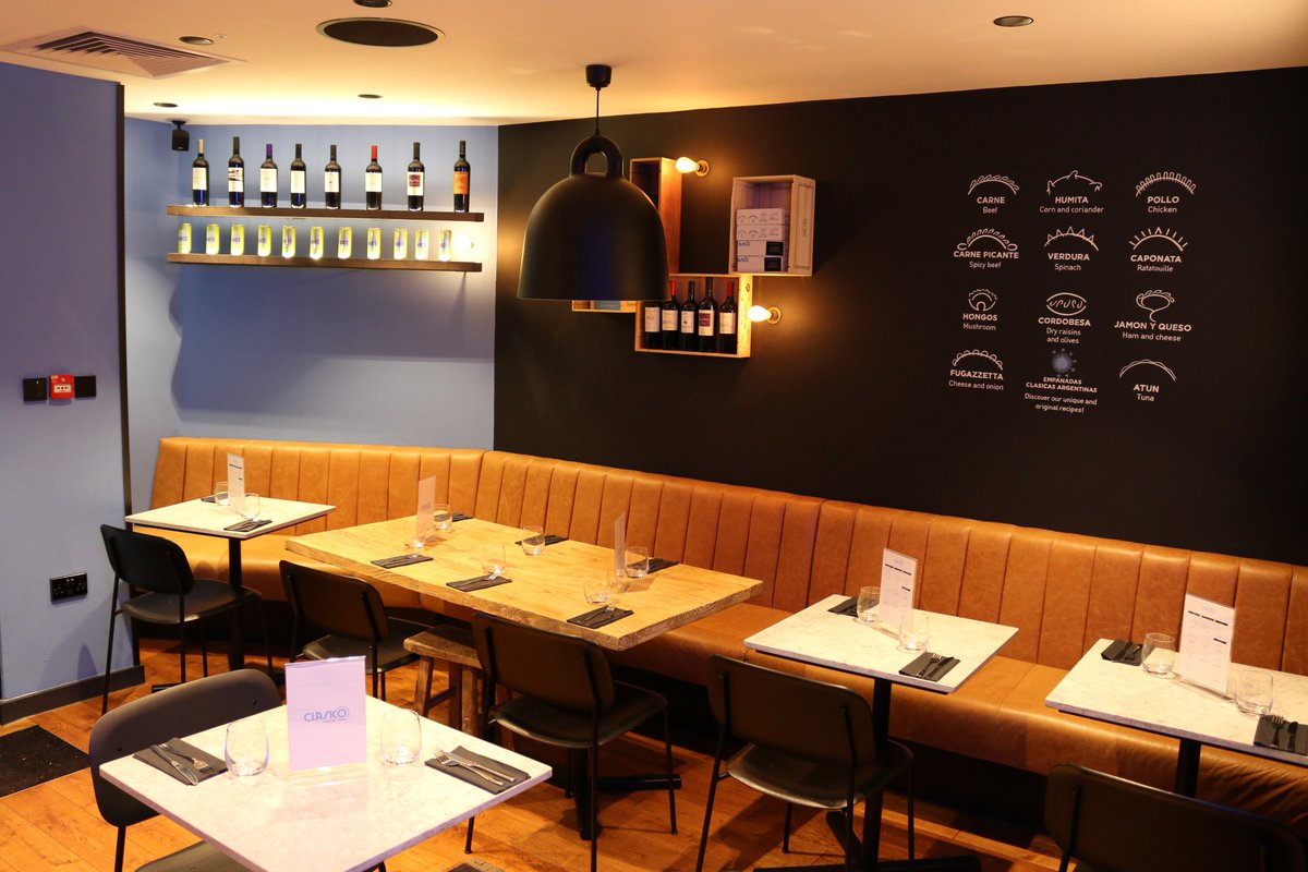 CTCWimbledon's tweet photo. Last year CTC had the pleasure of project and cost managing the first @Clasicoargenti1 in the UK, located in London, Piccadilly. #london #projectmanagement #design #buildingsurveying #empanadas #Food https://t.co/YxQtWJCYr8