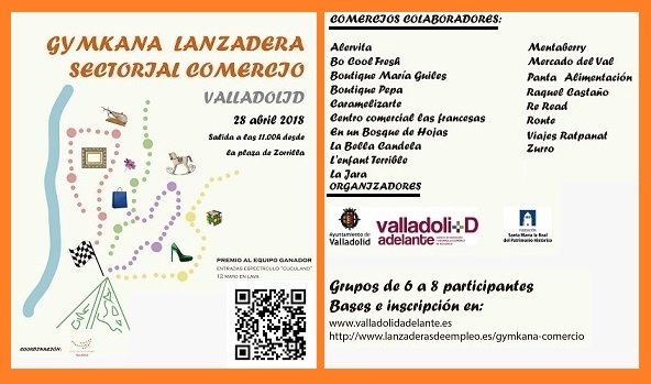 DTiendaEnTienda's tweet photo. Os recordamos que nuestros amigos de @LanzaComVA_17
nos han organizado toda una fiesta para este próximo sábado día 28.

La gymkana del comercio de Valladolid, no dudéis en apuntaros:
https://t.co/LxhMQ7UjIx 

VAIS A DISFRUTAR

@AyuntamientoVLL @cam_valladolid @FECOSVA #AVADECO https://t.co/xKLnTanrGL