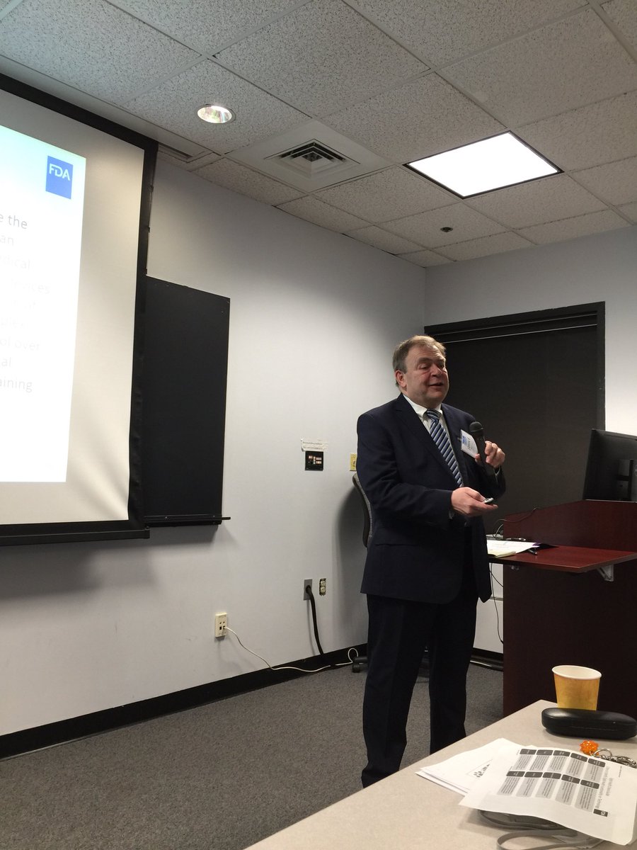 FDHint's tweet image. Maria Palombini @IEEESA and John Murray @US_FDA kick off WAMI workshop to address #TIPPSS (Trust, Identity, Privacy, Protection, Safety, Security) for Wearables &amp;amp; Medical #iot Interoperability at Johns Hopkins University