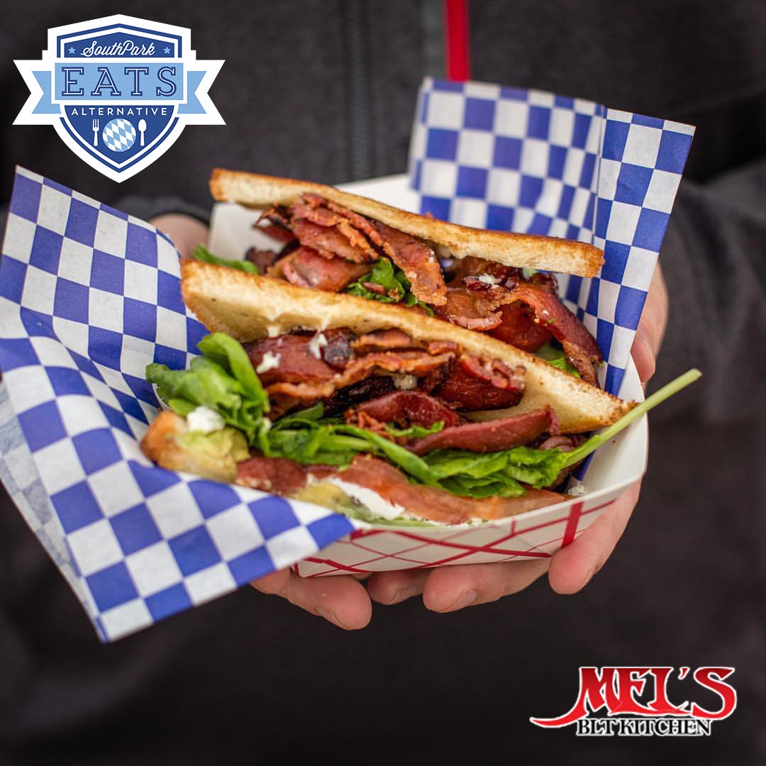 SouthPark Eats has an awesome line-up today! Stop by for lunch with <a href="/papiquesotruck/">Papi Queso Grilled Cheese Co.</a>, <a href="/NewWrapOrder/">New Wrap Order</a>, <a href="/onthegocupcakes/">Cupcake Delirium</a>, <a href="/BleuBarnBistro/">Bleu Barn Bistro</a>, @MelsFoodLLC, @fishandchipsCLT! 11a-2pm