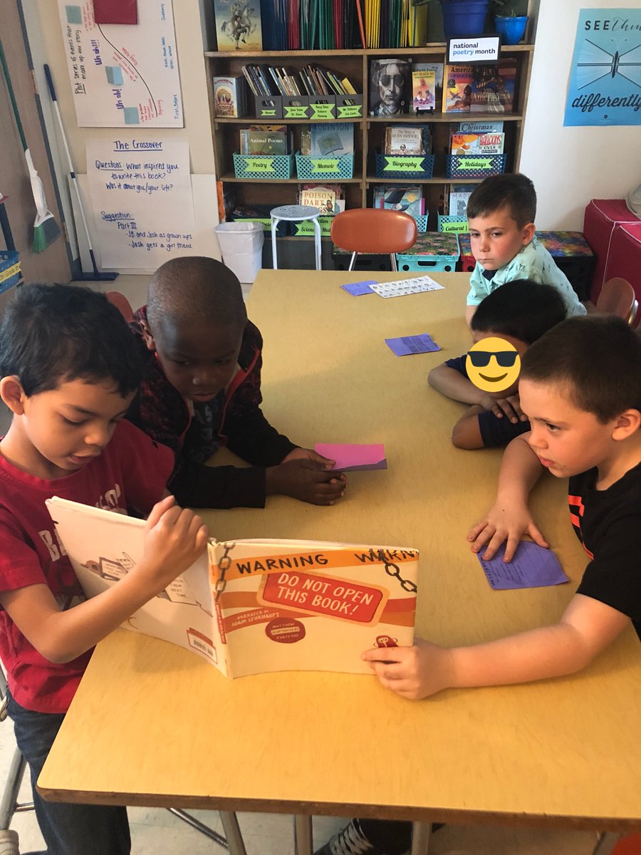 Smith_Reads's tweet photo. One of our 2nd grades students fell in love with the work of @Lehrhaupt! He practiced reading #DoNotOpenThisBook and shared it with our group! We can’t wait to hear him speak @MCSBluehawks and meet him @HudsonCBF next week! https://t.co/xuURVcALrc