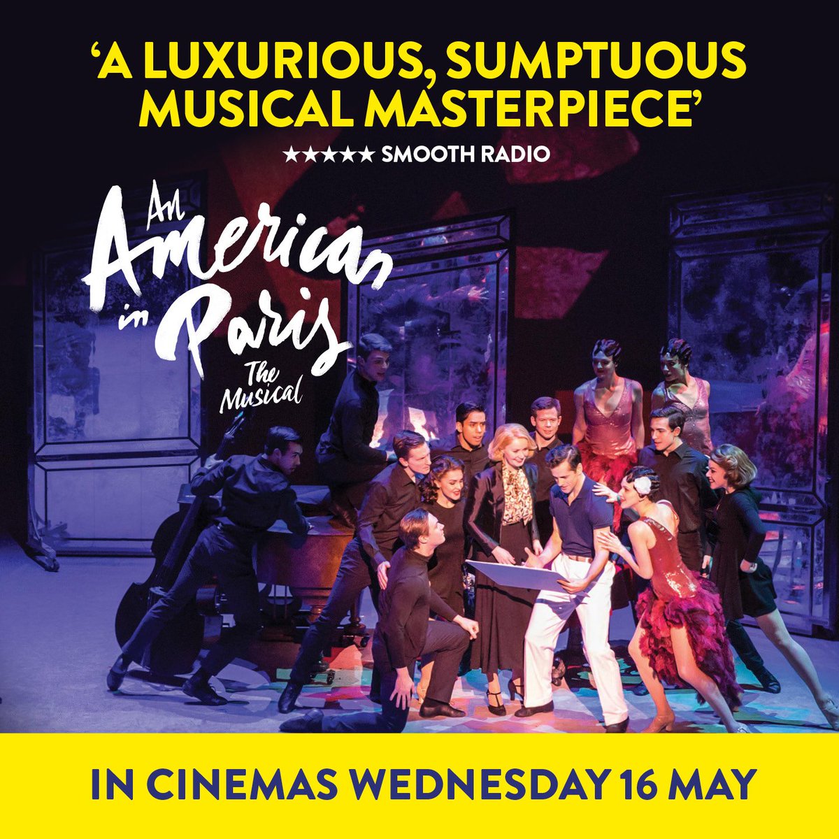 We are now three weeks away from the cinema screenings of #AnAmericanInParis!
To celebrate, we are offering a pair of tickets to a few lucky winners at a participating cinema of their choice.
Like this post by midday on Friday to be in with a chance of winning!