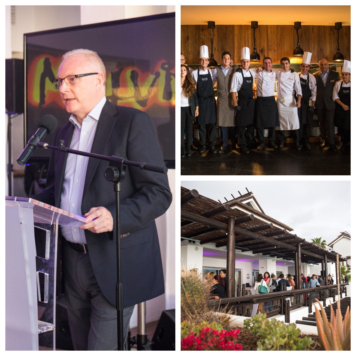 Platanovolador1's tweet photo. 🍾 Brillante inauguración del tercer restaurante de @Berasategui en Terrazas de Abama, Tenerife, comandado por el chef #DiegoDato, bajo el buen hacer del gran @erlantz_gorosti ¡Muchos éxitos para Melvin! @My_Way_Hotels https://t.co/24NEbRtQ9t