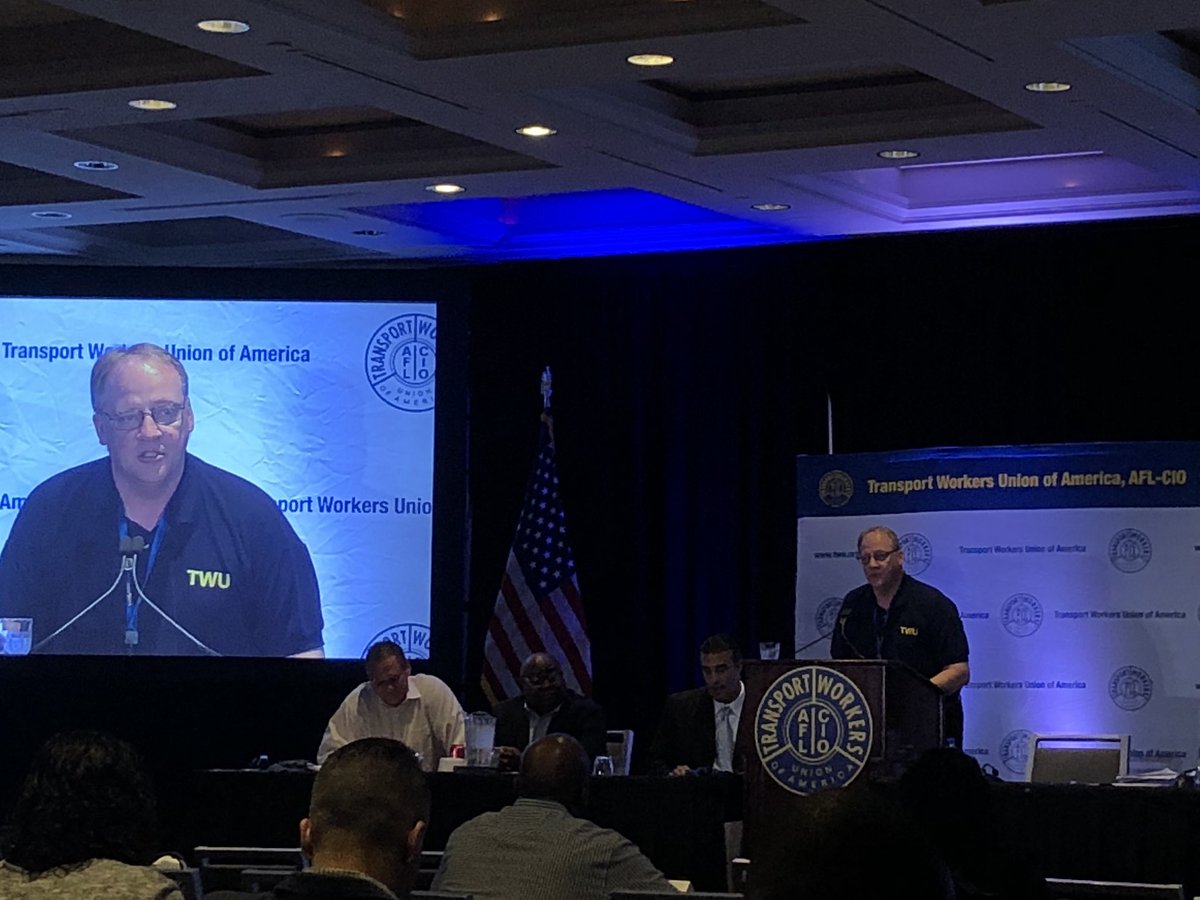 kevin_twu's tweet image. John Flannery presented with the “Leader of the Pack” award. #twupolpower #transportworker