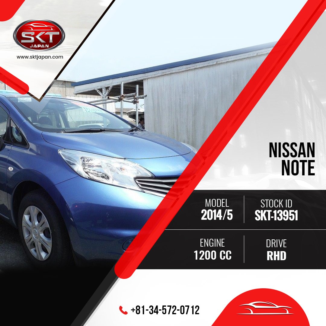 SKTJOfficial's tweet photo. #Nissan #Note 2014 For #Sale

View #Vehicle Specification: https://t.co/GUUwZHj2F3

#SKTJapan #UsedCars #JapaneseCars #Cars #AmazingCar #AT #BestValueCar #CarForSale #RightHandDrive #Order https://t.co/DK0BOtD8Zg