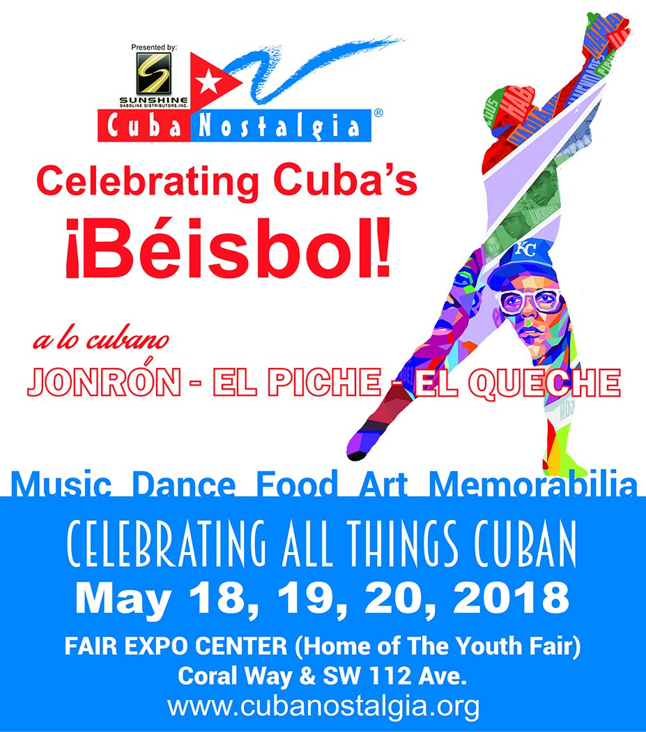 CubaNostalgia's tweet photo. Guests will be able to take pictures in recreated environments of the Malecón in Havana and enjoy the rhythm of the Santiaguera street dance troupe as well as participate in dance competitions and cooking lessons. #Beisbol #CubaNostalgia2018 https://t.co/OqJNkds9KB