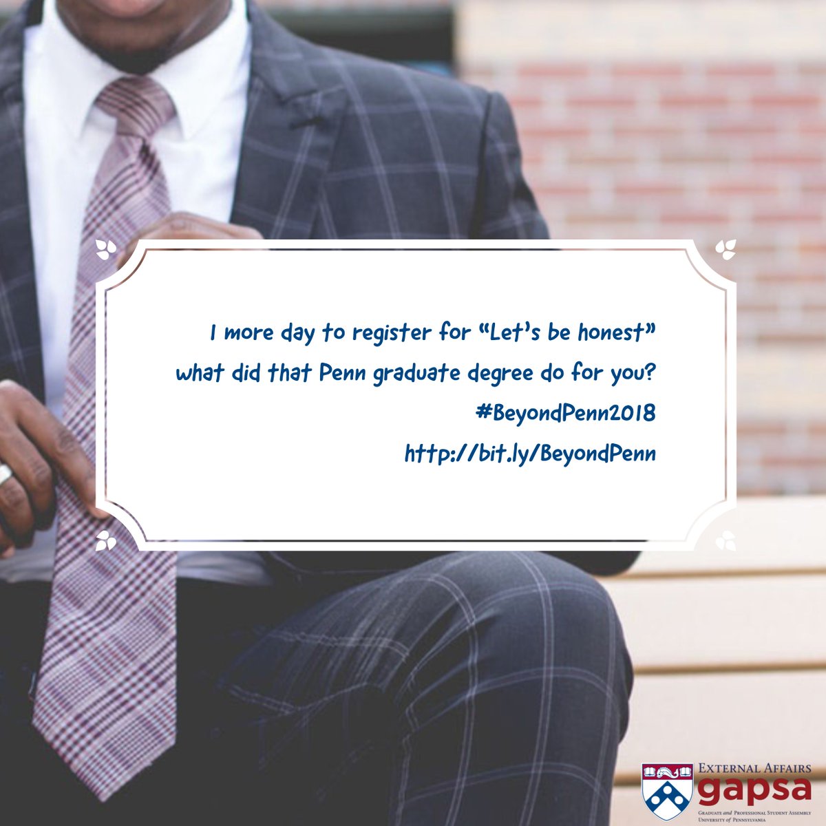 GAPSA External Affairs tweet media