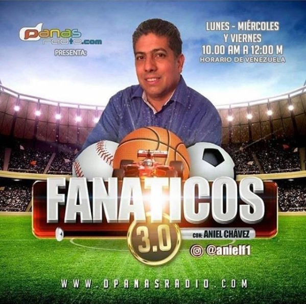 Arrancamos la semana con lo mejor en el mundo del deporte “Fanaticos 3.0“ con <a href="/anielf1/">Aniel Inael Chavez</a> Sintonizanos a través...