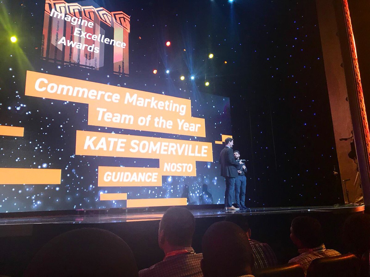 Suomessa osataan! Suomalainen personointi &amp; ohjelmistotalo <a href="/NostoSolutions/">Nosto</a> voitti eilen ’Commerce marketing team of the year’ tittelin Las Vegasissa, maailman johtavan verkkokauppa-alustan <a href="/magento/">Magento</a> konferenssissa #mkollektiivi #personointi #tekoäly #tekoälytalkoot #bragforfinland