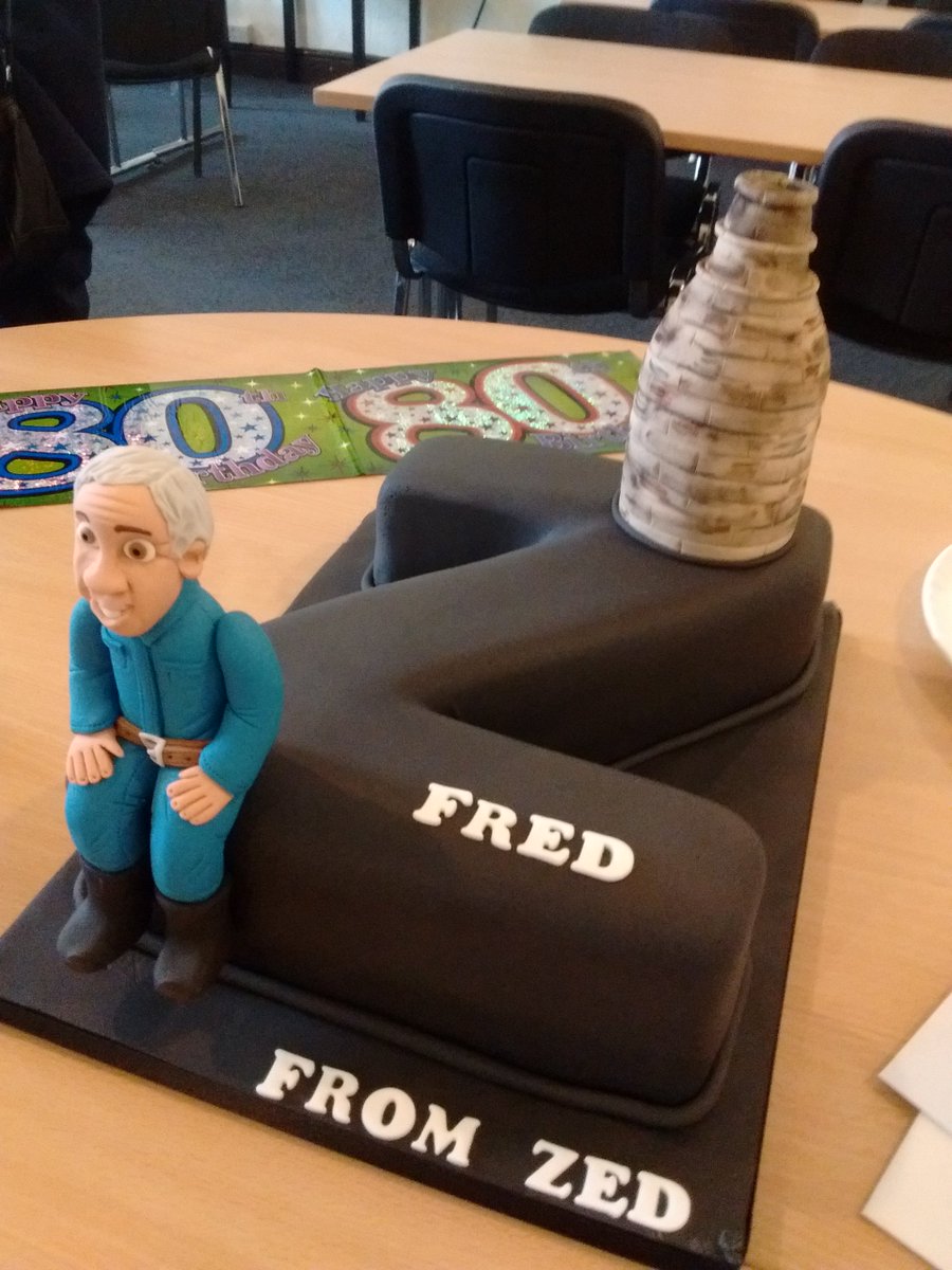 GladstoneMuseum's tweet photo. Bit of a 'do' yesterday to mark the 80th birthday of Fred, who's been volunteering here for over 50 yrs. He was part of the original group who saved the site and is one of our volunteers who are invaluable in maintaing the site &amp; keeping all of our moving parts in order. https://t.co/kHilYuUTM7