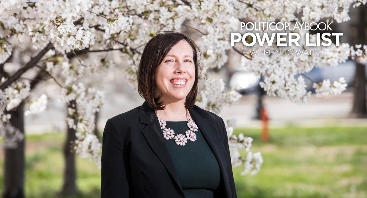 politico's tweet photo. If the Democrats retake the House in 2018, @jessicamackler will be leading the charge #PlaybookPowerList https://t.co/1ih0gyWiQk via @ZachMontellaro https://t.co/JhbJK52ITN